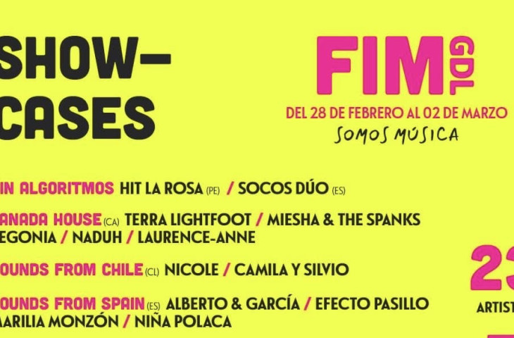 La música española llega a la FIM de Guadalajara de la mano