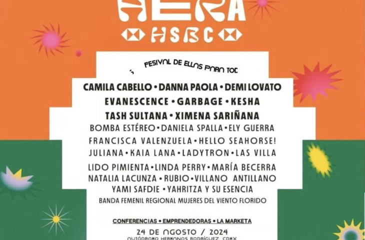 Hera HSBC, un festival liderado por mujeres