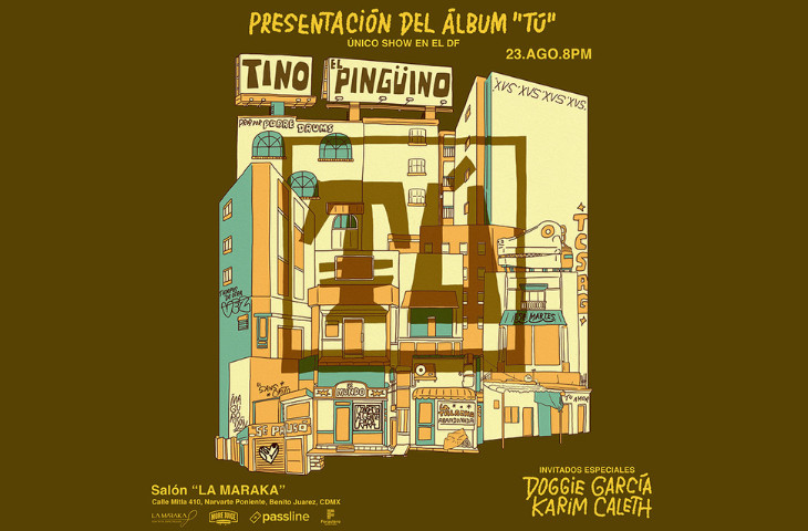 Tino el Pingüino prenderá La Maraka