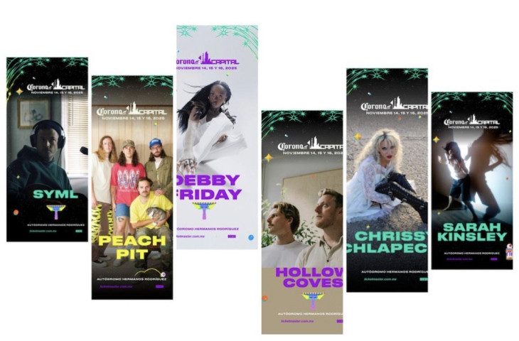 5 actos emergentes que tienes que ver en Corona Capital 2025