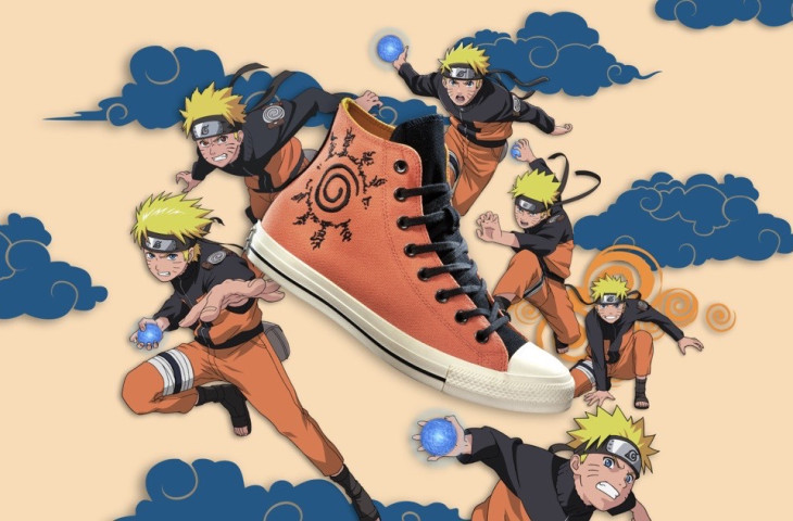 Converse presenta nueva línea de Naruto Shippuden