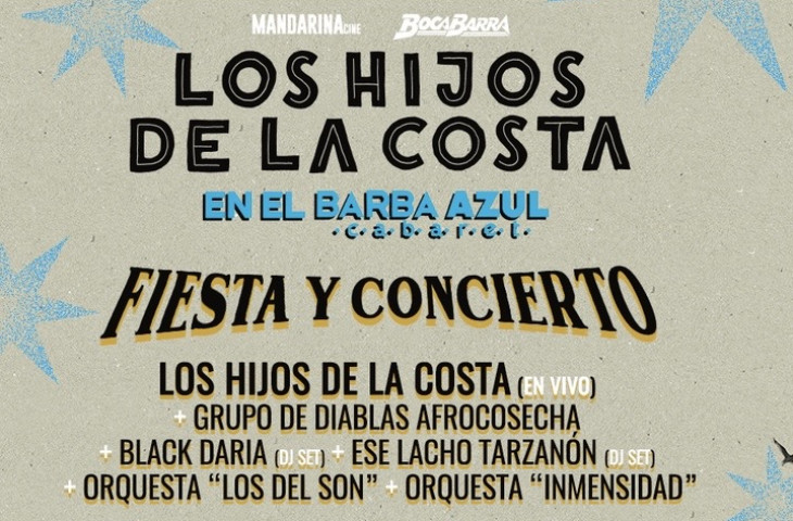 Los Hijos de la Costa llega a Barba Azul