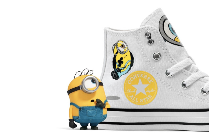 Converse x Minions lleva la travesura al canvas